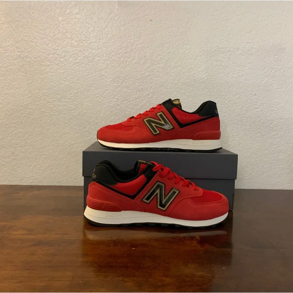 New Balance 574 'Chinese New Year Team Red' ML574OX2 Men's Size 9